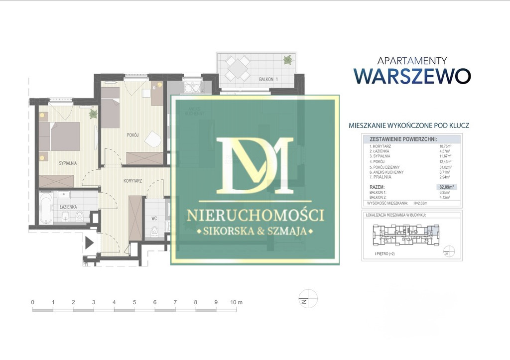 Mieszkanie Sprzedaż Szczecin Warszewo Kalinowa