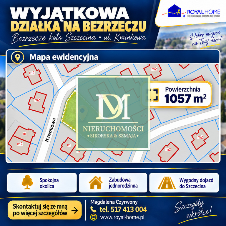 Działka Sprzedaż Bezrzecze