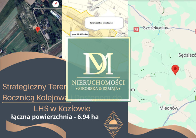 Działka Sprzedaż Kozłów 1