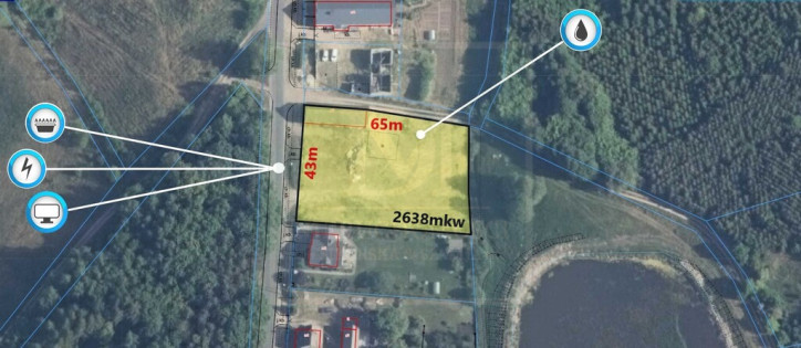 Działka Sprzedaż Recz Leśna 1
