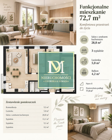 Mieszkanie Sprzedaż Szczecin Podjuchy 3